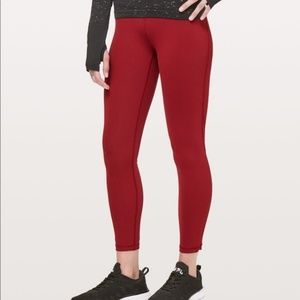 Lululemon Train Times 7/8 pant 25" size 8